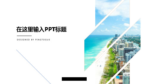 欧美高级梦幻艺术多边形静态保险业专用项目报告ppt模板