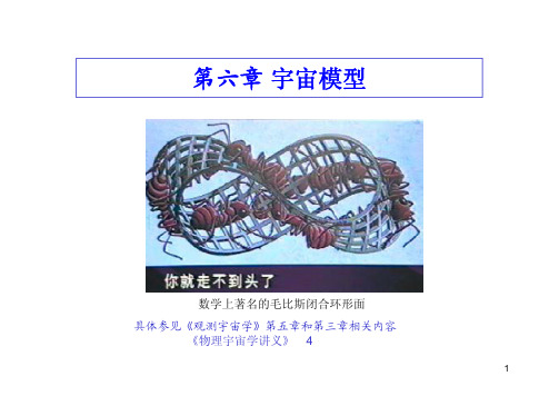宇宙学  宇宙模型
