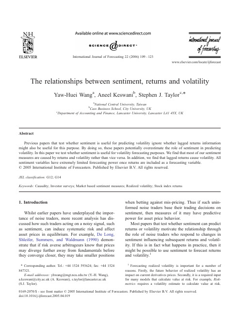 Wang_2006_International-Journal-of-Forecasting