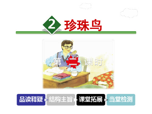 五年级上册语文课件-2.珍珠鸟 第2课时_冀教版 (共40张PPT)