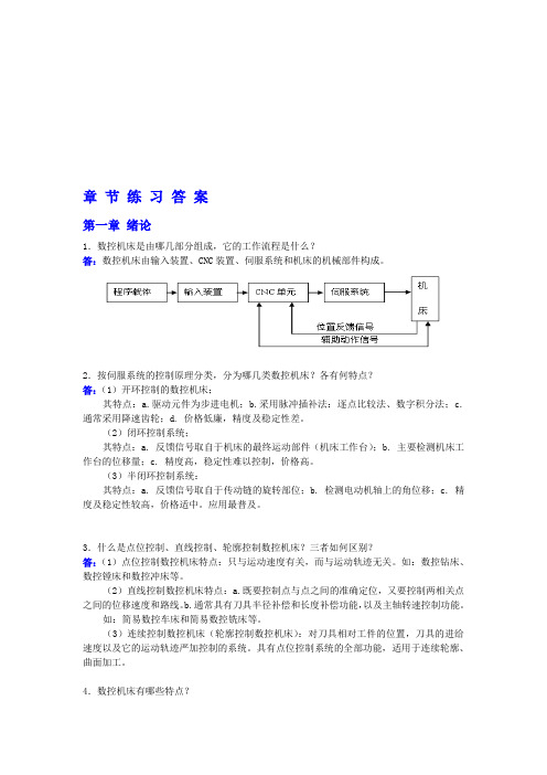 课后习题答案(数控技术)资料