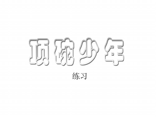六年级语文顶碗少年课件