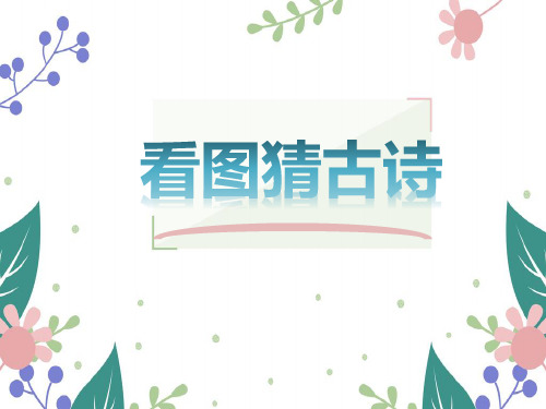 古诗《秋夕》PPT