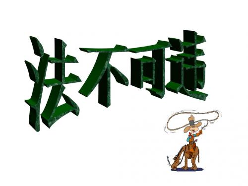 初一政治下学期法不可违c