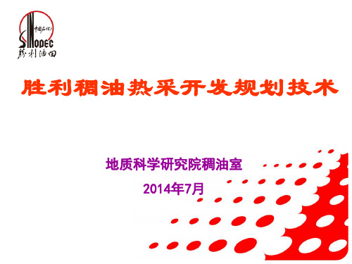 稠油热采规划技术.pptx