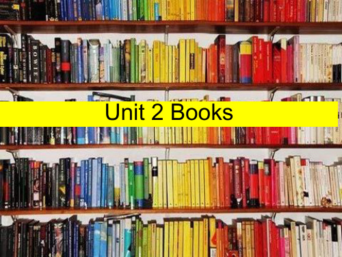 北师大版九年级英语 Unit 2 Books Lesson 4 Classics(第一课时)教学课件