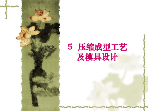 5.压缩成型工艺及模具设计