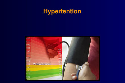 内科学英文课件：Hypertention