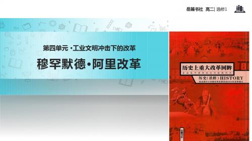 高中历史岳麓版选修一13【教学课件】《穆罕默德·阿里改革》