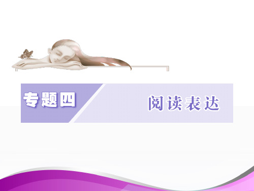 高考阅读表达课件讲解(105页)