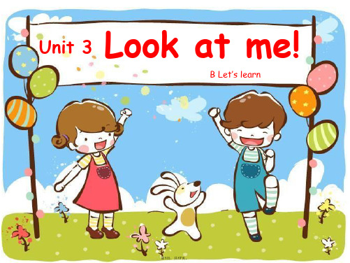 pep小学英语三年级上册U3-B-Let's-learn