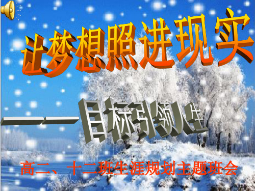 让梦想照进现实,目标引领人生   王俊东