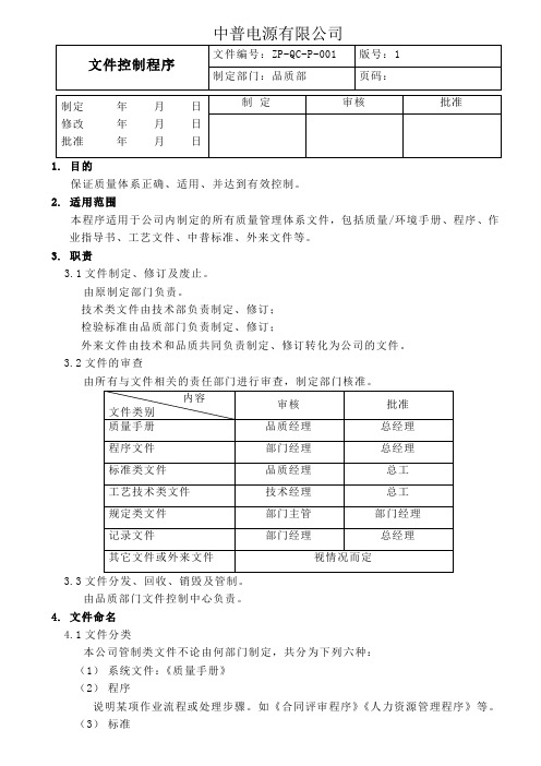 QCP文件控制程序