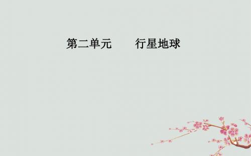 高考地理一轮复习第一部分第二单元行星地球第4讲地球公转(二)—正午太阳高度的变化、四季和五带课件