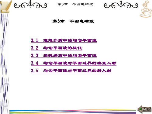 精品文档-电磁场、微波技术与天线(宋铮)-第3章
