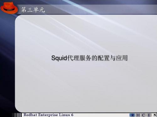 第3单元 Squid代理服务的配置与应用