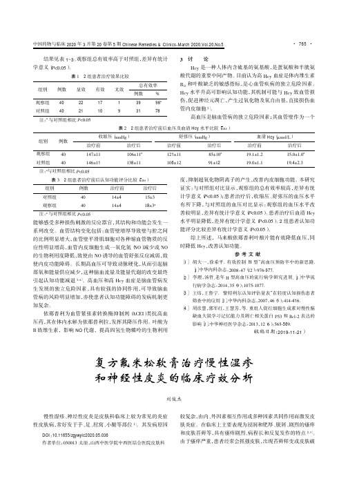 复方氟米松软膏治疗慢性湿疹和神经性皮炎的临床疗效分析