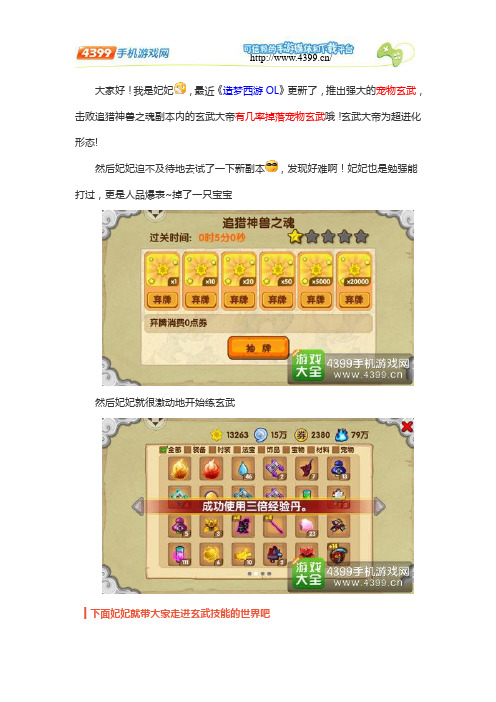 造梦西游OL玄武怎么样 玄武解析