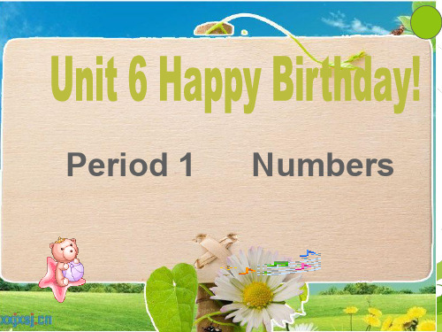 人教版小学三年级上册英语unit6_Happy_Birthday_PartA