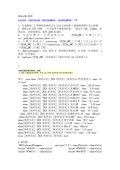 cognos 学习笔记