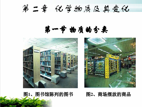 人教版化学必修一物质的分类精品系列PPT