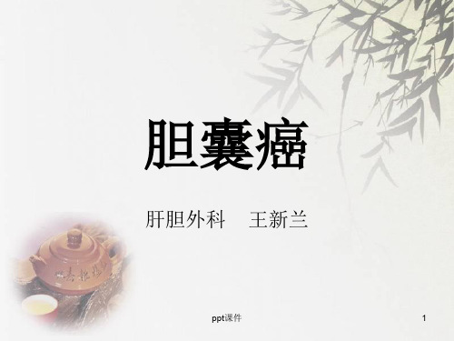 胆囊癌  ppt课件