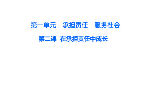 人教版九年级全册政治课件：4第一单元 第二课 第二课