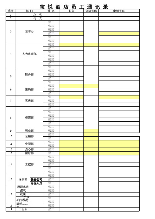 公司员工通讯录 (1)