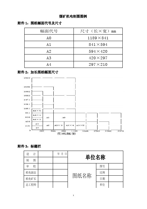 煤矿机电制图图例(最新)