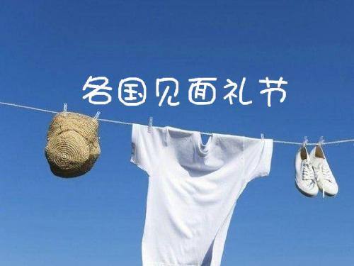 各国见面礼节