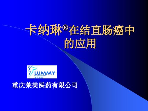 卡纳琳纳米碳混悬注射液幻灯结直肠癌