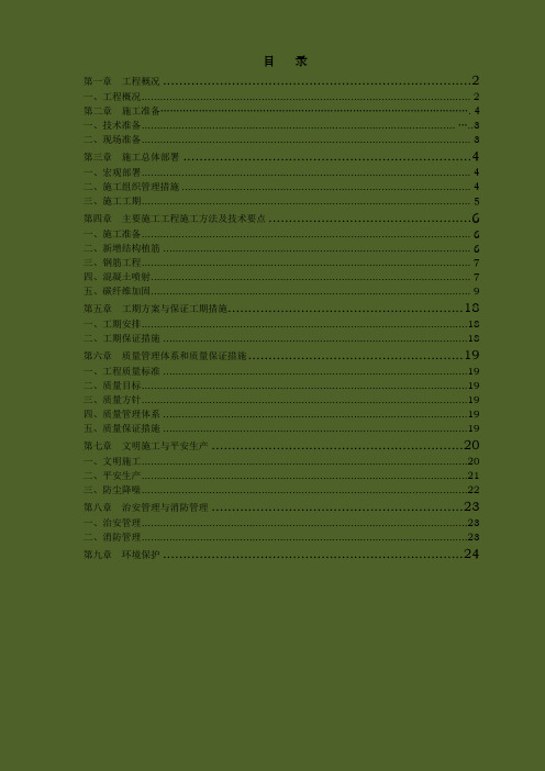 抗震加固施工方案