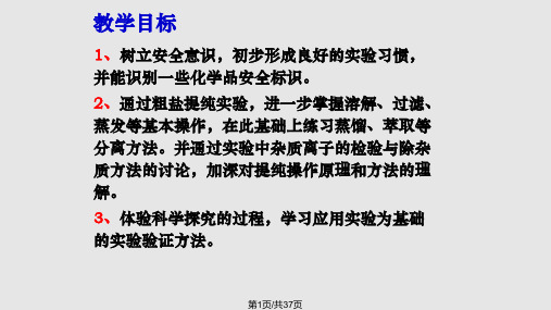 高一理化生化学实验基本方法PPT课件