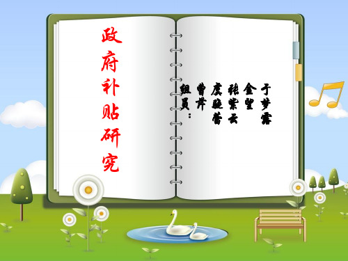 政府补贴