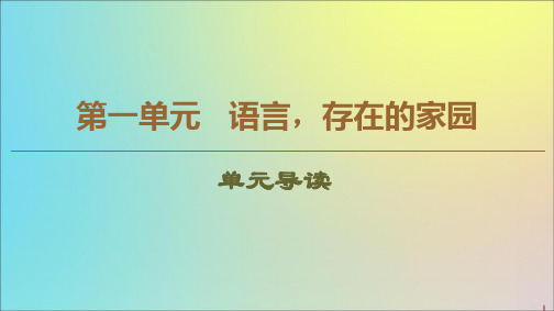 2019_2020学年高中语文第1单元祖国土(文本研习)单元导读课件苏教版必修3