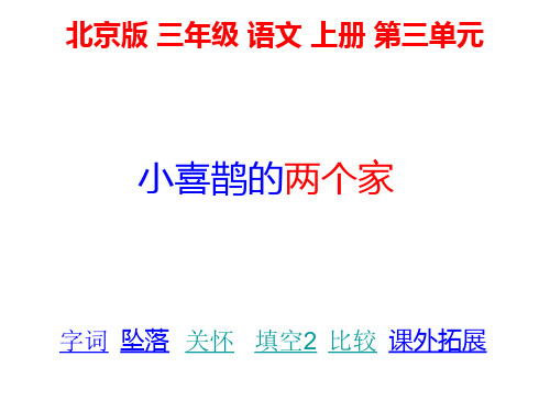 三年级语文小喜鹊的两个家1(PPT)5-2