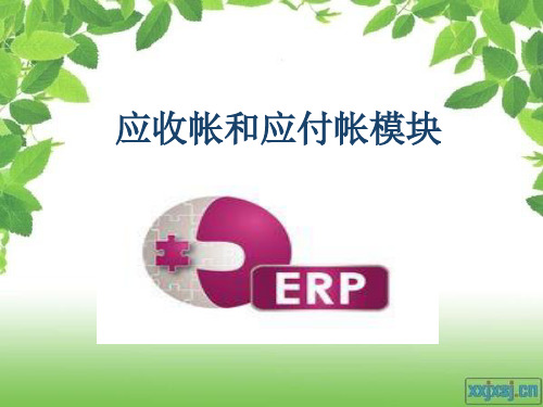 应收帐和应付帐模块