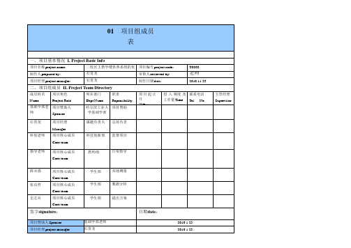 项目管理大作业
