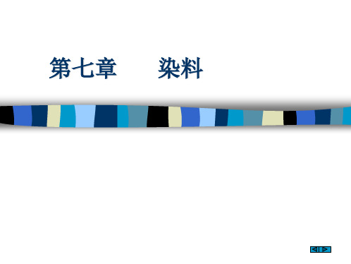 培训_7 染料与颜料
