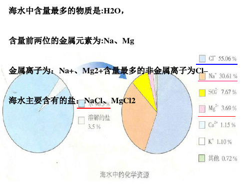 海洋化学资源PPT课件