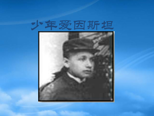 七级语文下册 第二单元《少爱因斯坦》课件 语文(通用)
