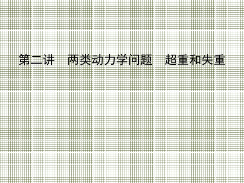 瀚海导学人教版必修1课件3.2《两类动力学问题超重和失重》