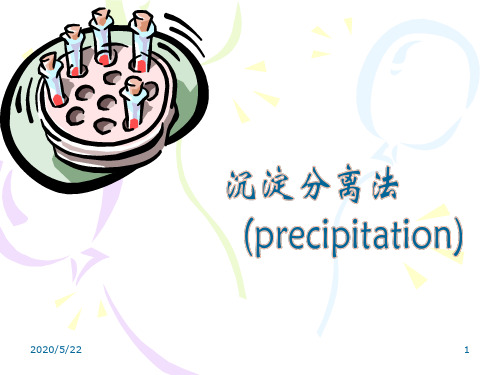 沉淀分离法