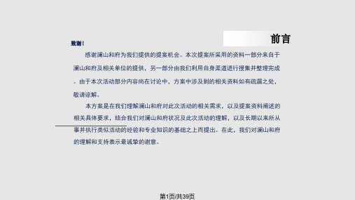 端午节系列性活动策划案超有创意PPT课件