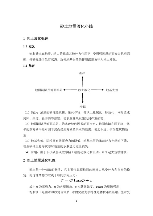 砂土地震液化