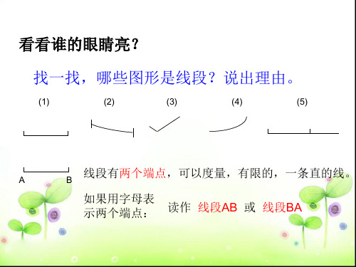 《认识线段、射线和直线》微课课件