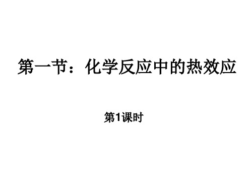 鲁科版高中化学选修第一章课件解析