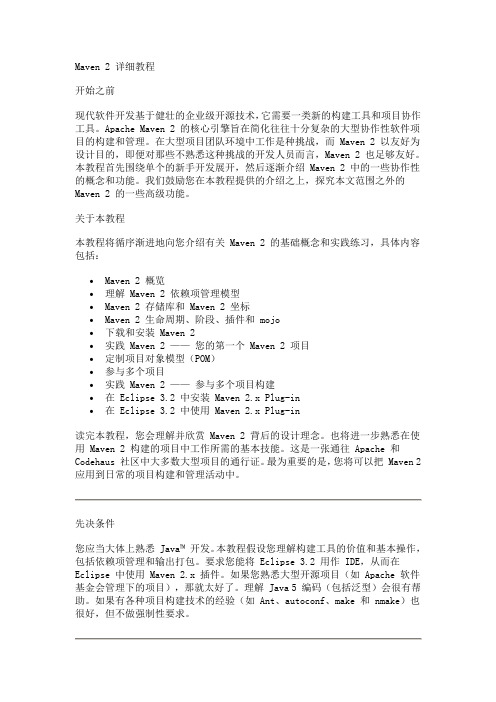 maven2详细教程