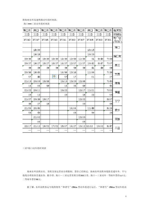 海南高铁