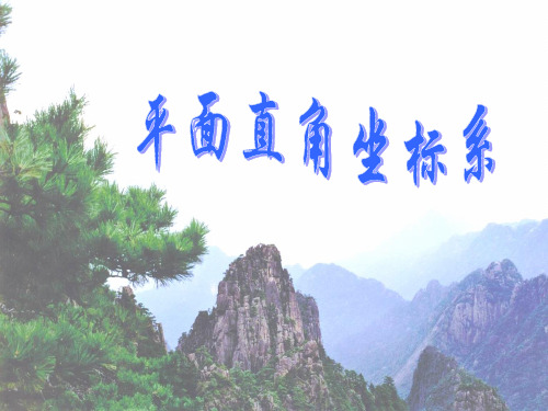 数学：6.1《平面直角坐标系1》课件(人教版七年级下)